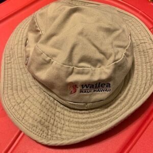 WAILEA MAUI HAWAII SIZE M/L 4 HEAD PERFORMANCE BOONIE SUN HAT